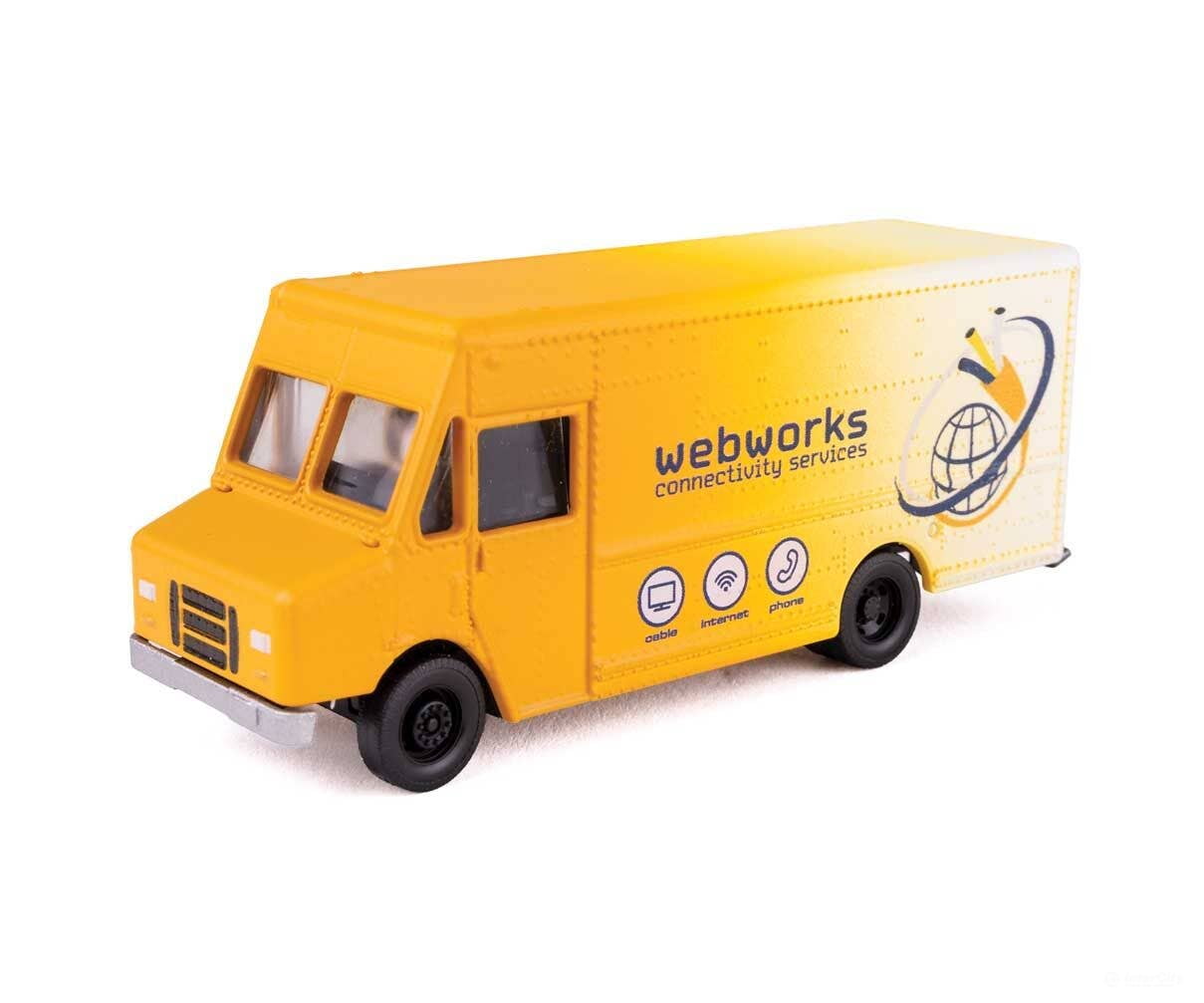 Walthers HO 12119 Morgan Olson(R) Route Star Van - Cable Internet Service Cars & Trucks