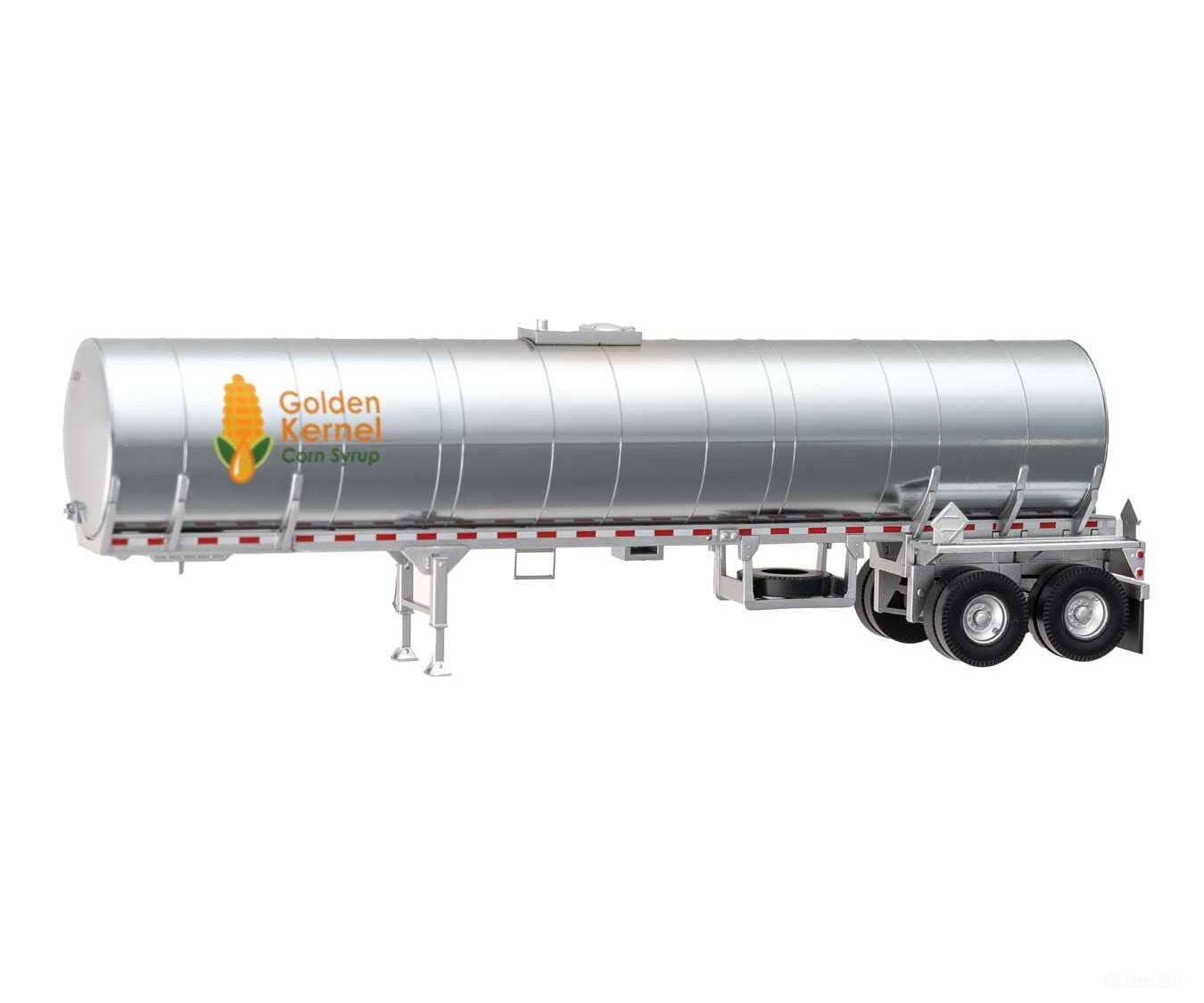 Walthers HO 12354 Food Grade Tank Trailer - Assembled - Golden Kernel Corn Syrup Cars & Trucks