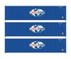 Walthers HO 18251 40’ Fully Corrugated Container - 3-Pack - CMA-CGM Freight Loads & Containers