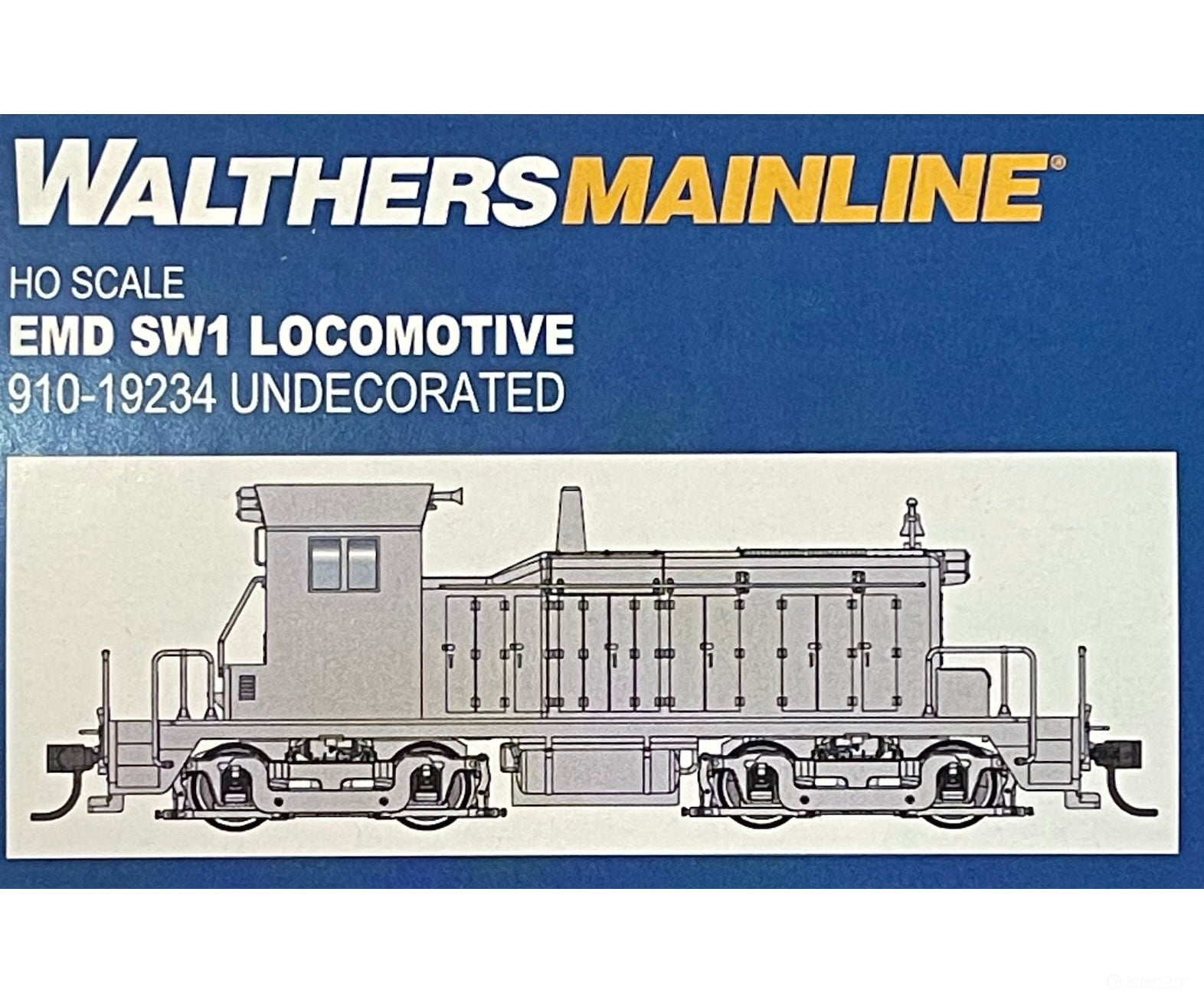 Walthers HO 19234 EMD SW1 - ESU(R) Sound & DCC - Undecorated - Locomotives