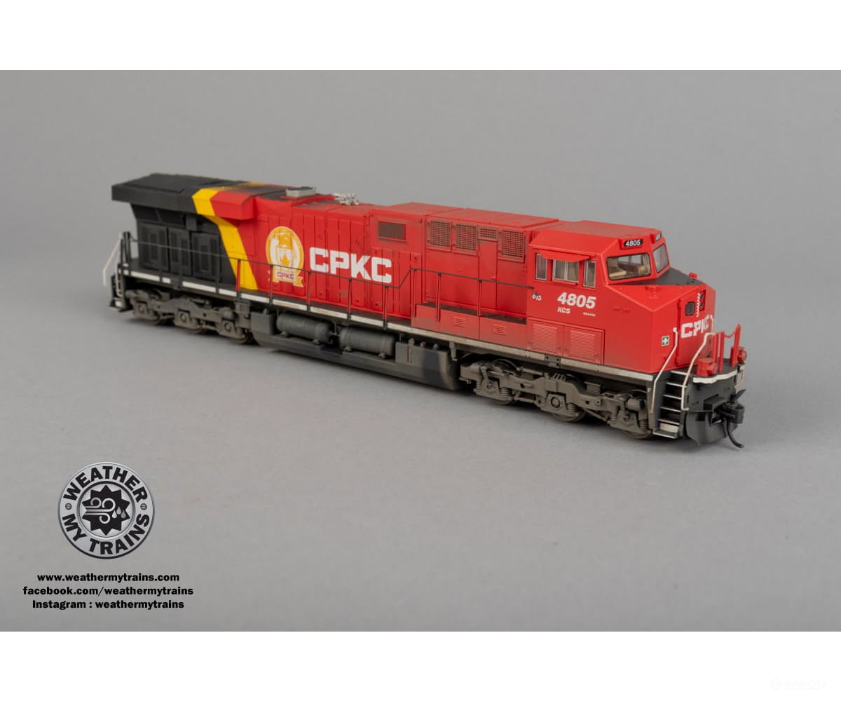 Walthers HO 20229 GE ES44AC Evolution Series GEVO - ESU Sound & DCC - Canadian Pacific Kansas City Ltd. KCS #4805