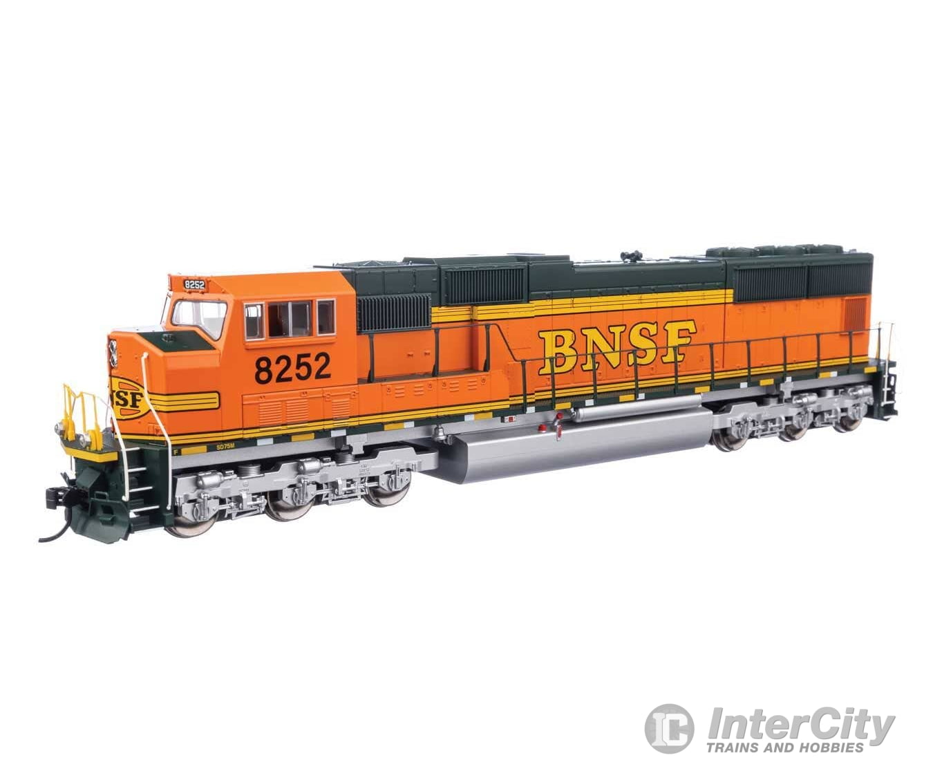 Walthers Ho 21003 Emd Sd75M - Esu(R) Sound & Dcc Bnsf Railway #8252 (Orange Black Green Silver;
