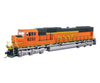 Walthers Ho 21003 Emd Sd75M - Esu(R) Sound & Dcc Bnsf Railway #8252 (Orange Black Green Silver;