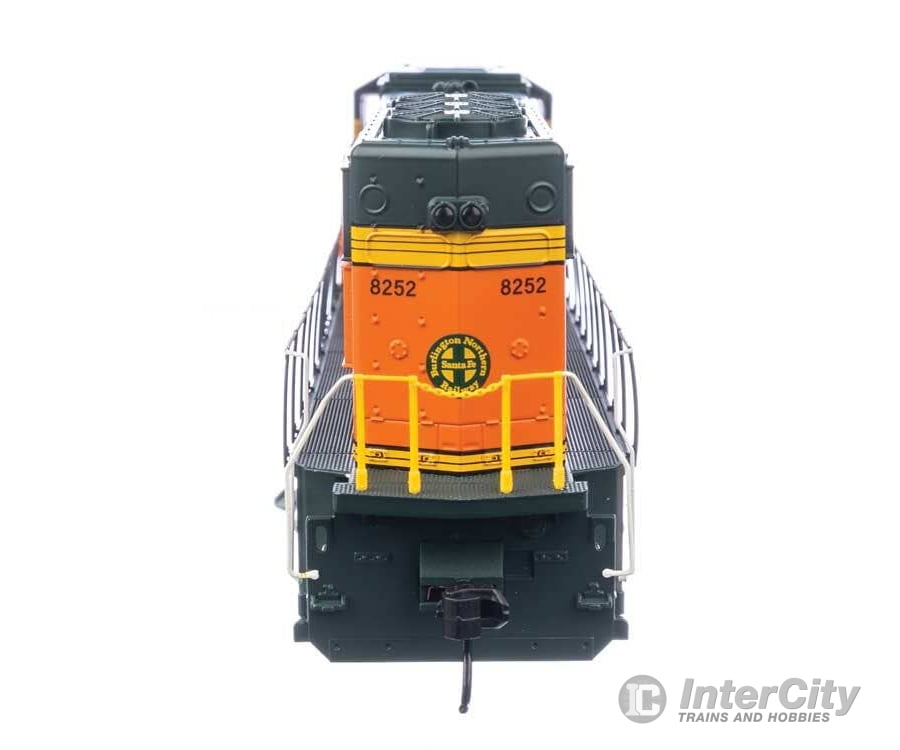 Walthers Ho 21003 Emd Sd75M - Esu(R) Sound & Dcc Bnsf Railway #8252 (Orange Black Green Silver;