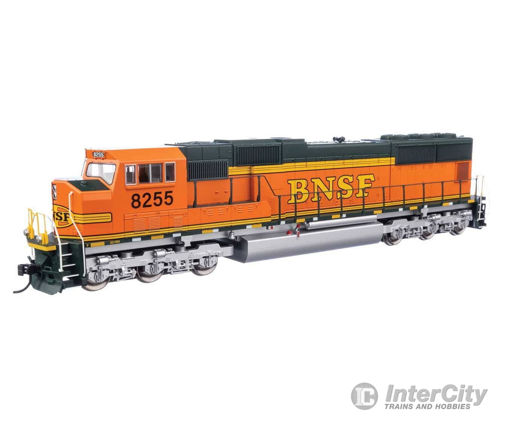 Walthers Ho 21004 Emd Sd75M - Esu(R) Sound & Dcc Bnsf Railway #8255 (Orange Black Green Silver