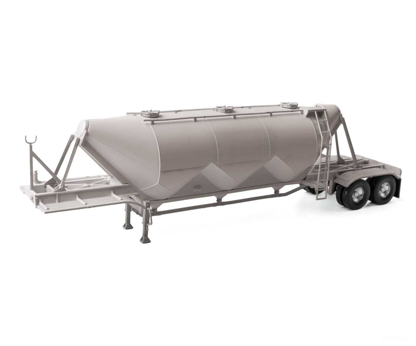 Walthers HO 2620 Dry Bulk Semi Trailer - Kit - Transload Facility - Undecorated Cars & Trucks