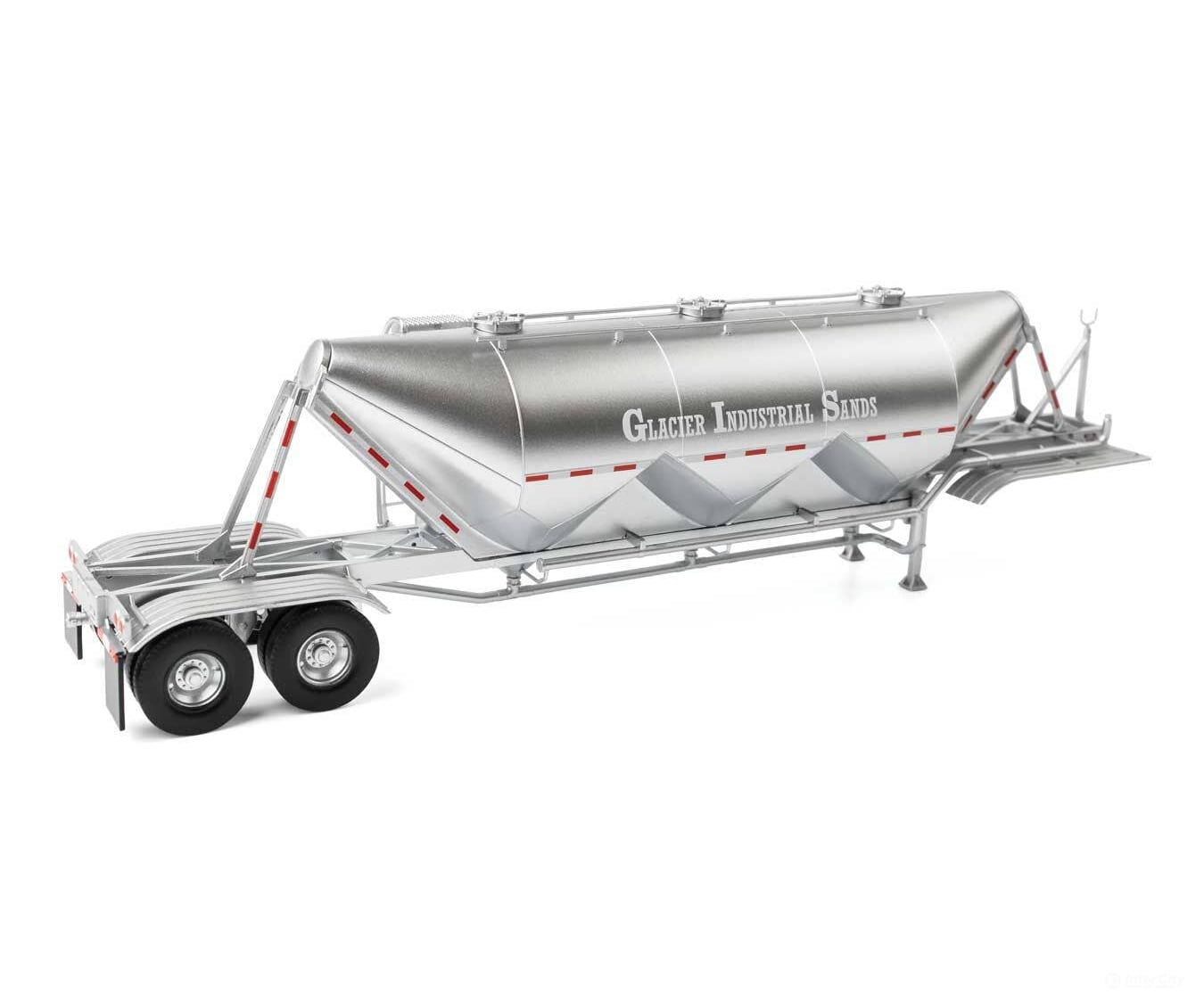 Walthers HO 2626 Dry Bulk Semi Trailer - Assembled - Transload Facility - Glacier Sands - Cars & Trucks