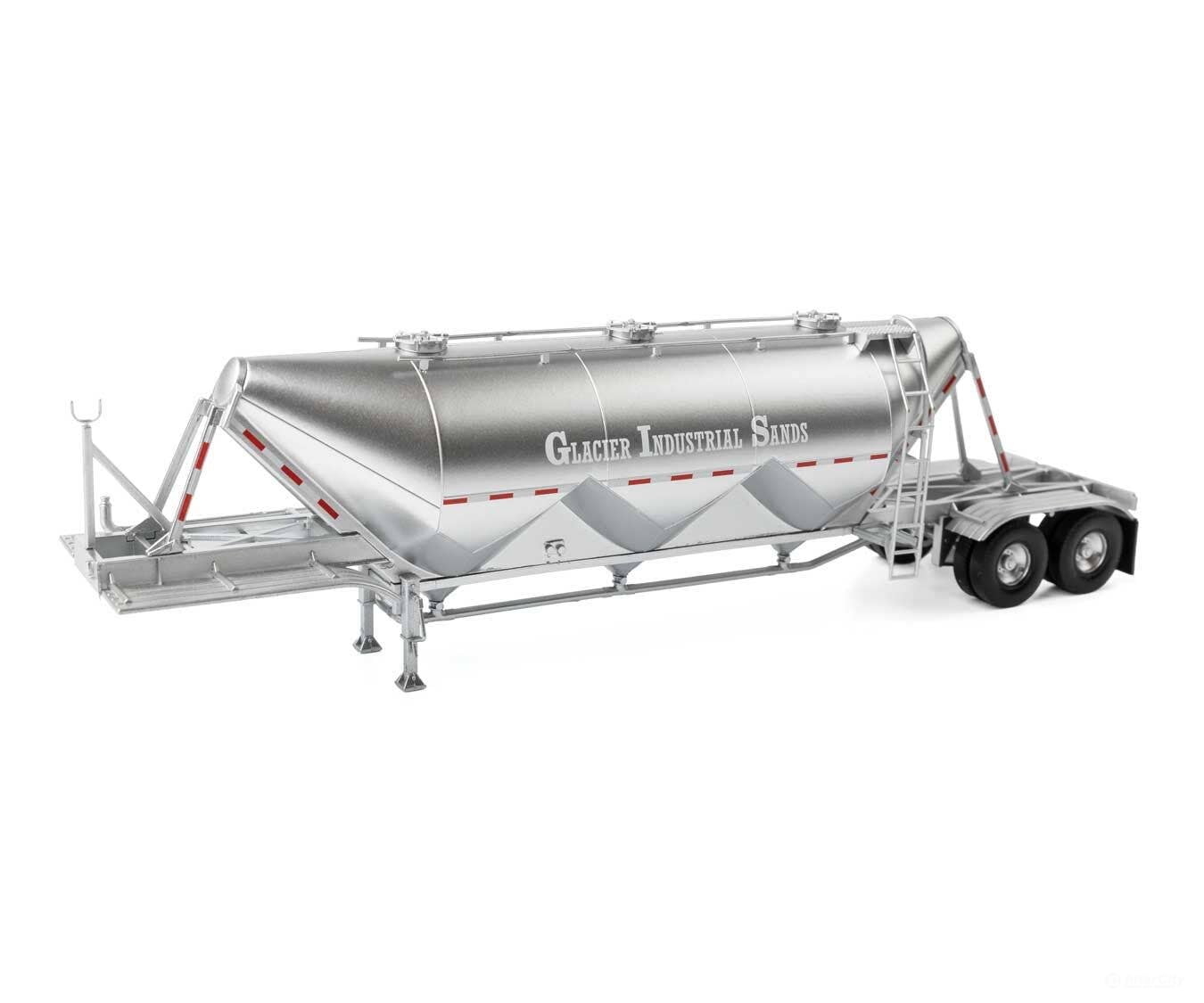 Walthers HO 2626 Dry Bulk Semi Trailer - Assembled - Transload Facility - Glacier Sands - Cars & Trucks
