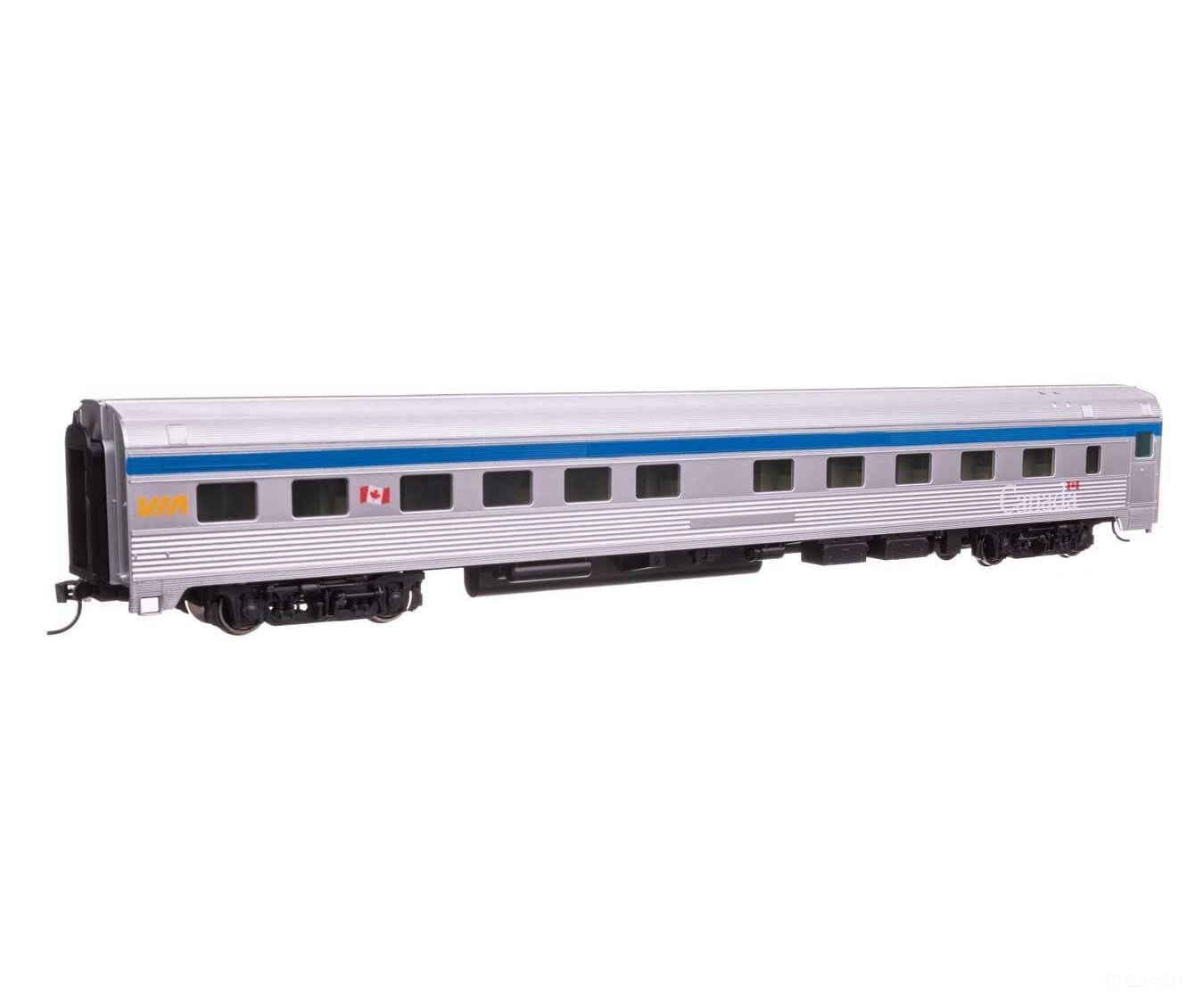 Walthers HO 30118 85’ Budd 10-6 Sleeper - VIA Rail Passenger Cars
