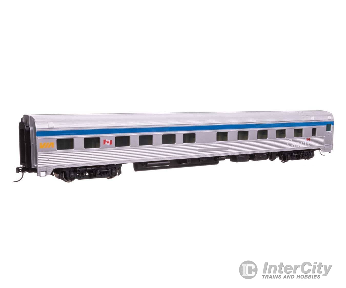 Walthers HO 30118 85’ Budd 10-6 Sleeper - VIA Rail Passenger Cars