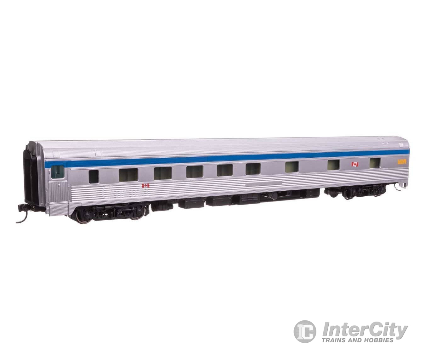 Walthers HO 30118 85’ Budd 10-6 Sleeper - VIA Rail Passenger Cars
