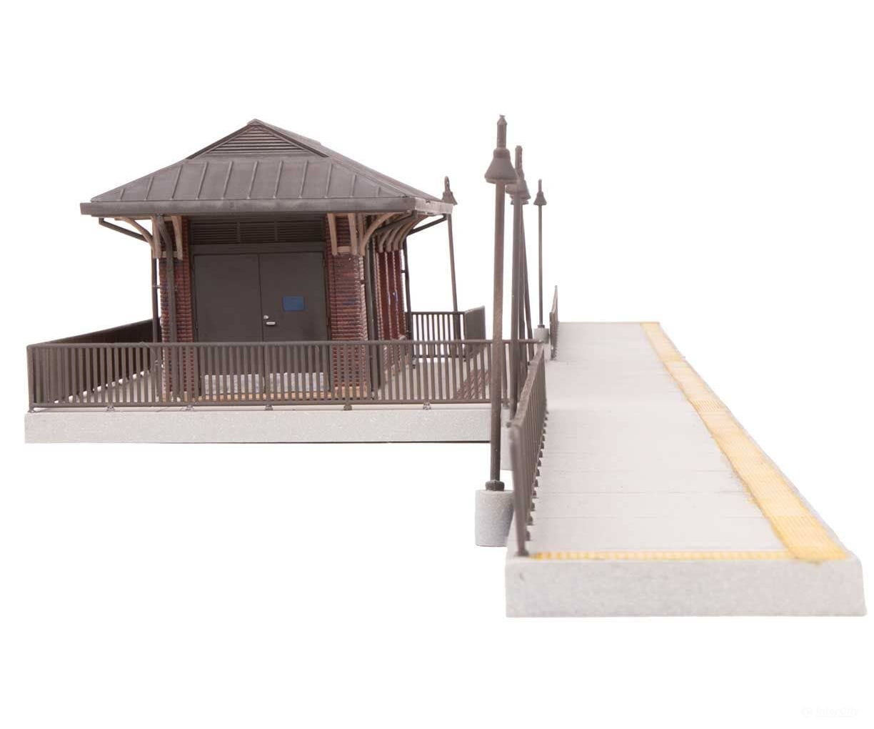 Walthers HO 3392 Amtrak(R) Rural Station - Kit - Structures