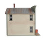 Walthers HO 3654 Wally’s Warehouse - Main Building - Kit - 5-3/4 x 5 x 5-1/2’’ 14.3 x 12.5 x 13.7cm - Structures