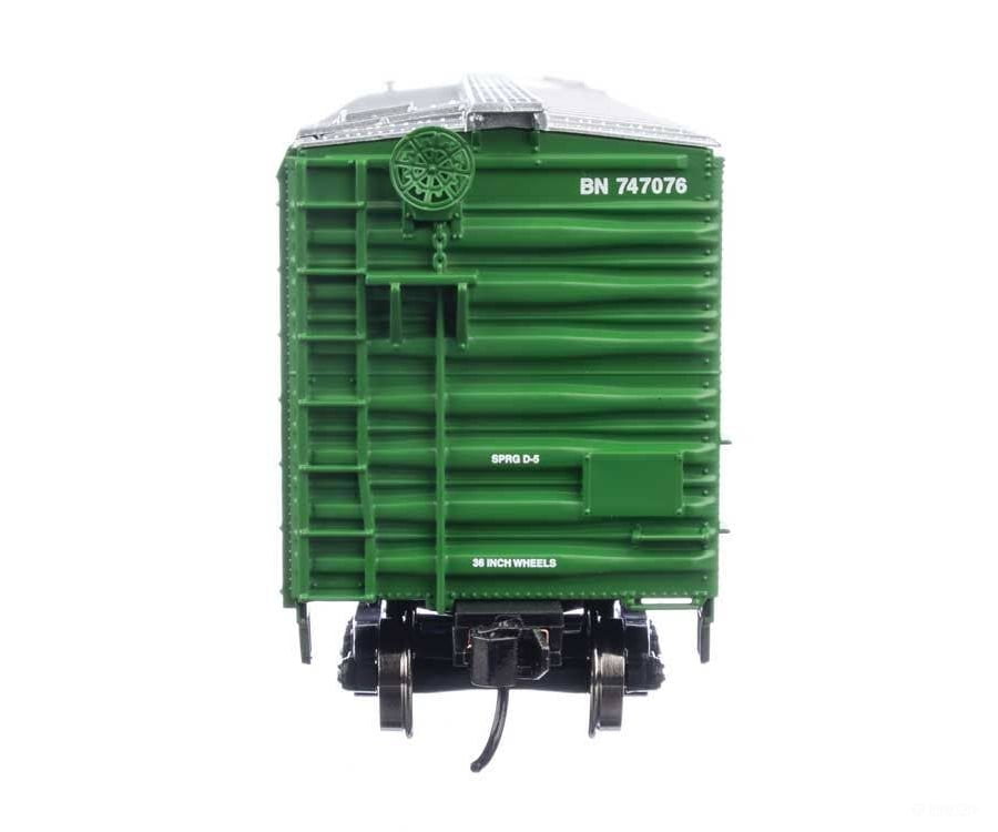 Walthers HO 3778 50’ AAR Mechanical Refrigerator Car - Ready-to-Run - Burlington Northern #747076 - Freight Cars