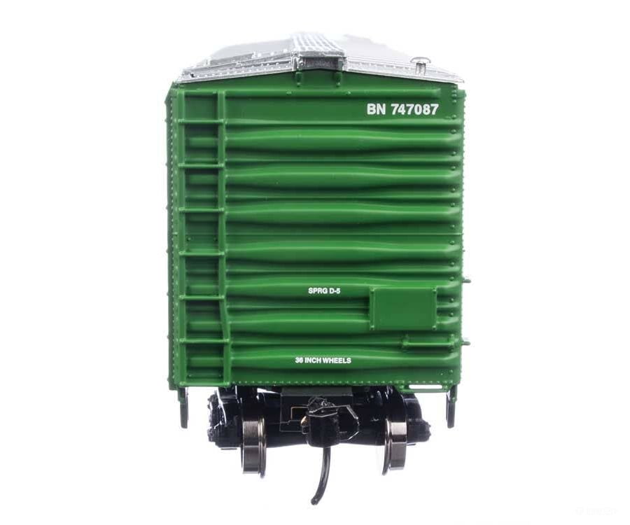 Walthers HO 3779 50’ AAR Mechanical Refrigerator Car - Ready-to-Run - Burlington Northern #747087 - Freight Cars