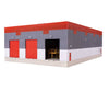 Walthers HO 3908 Modern Diesel Shop - Kit Structures