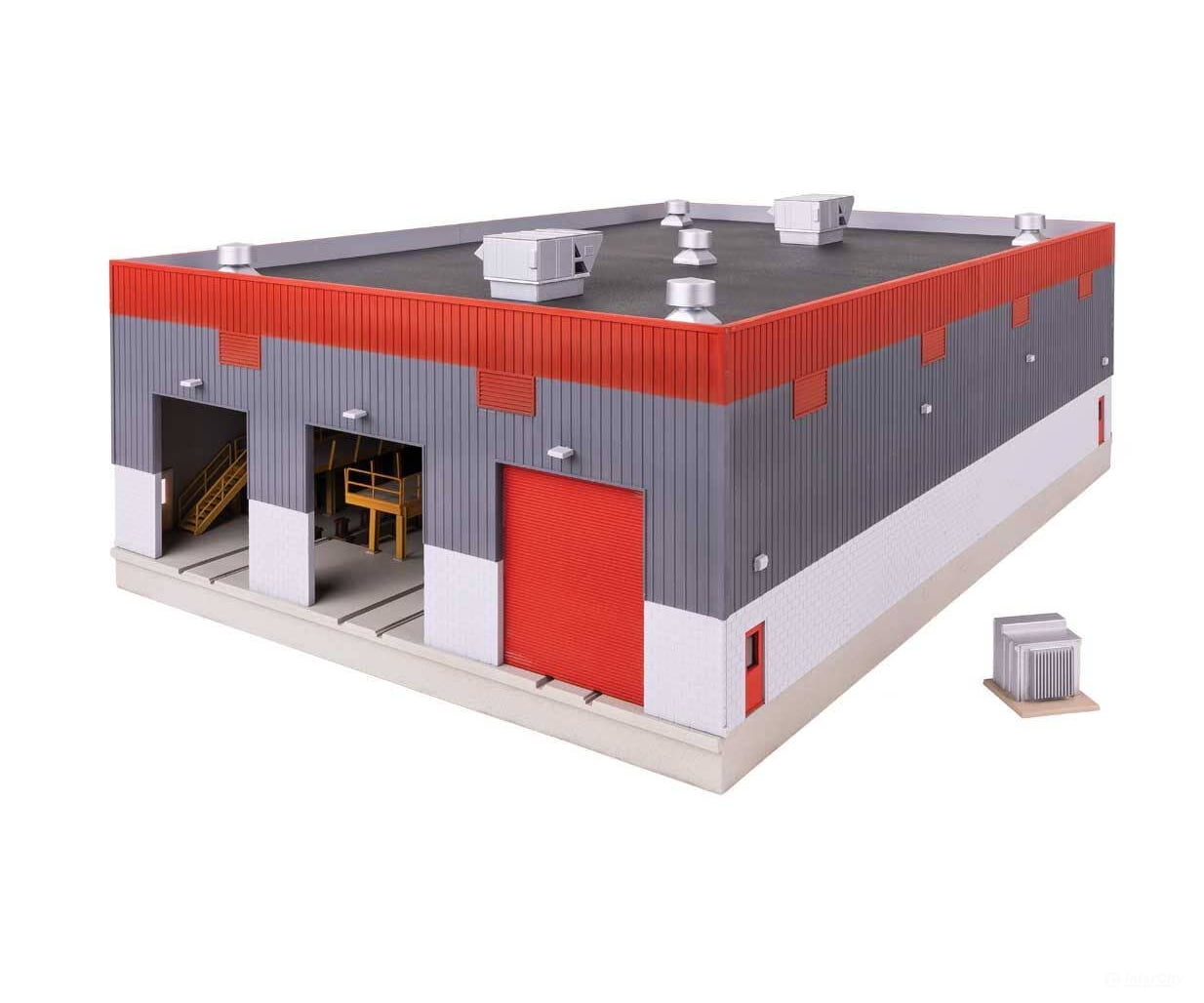 Walthers HO 3908 Modern Diesel Shop - Kit Structures