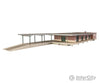 Walthers Ho 4065 Mid-Century Modern Freight Station - Kit 27-3/4 X 8-1/2 2-3/4’’ 70.5 21.5