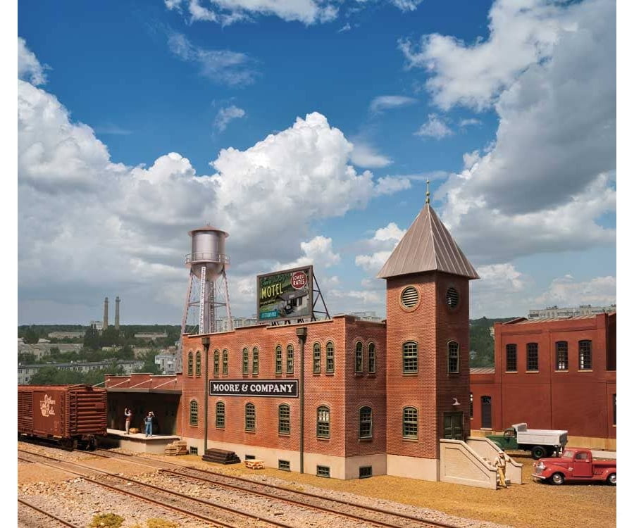Walthers HO 4104 Vintage Brick Warehouse - Structures