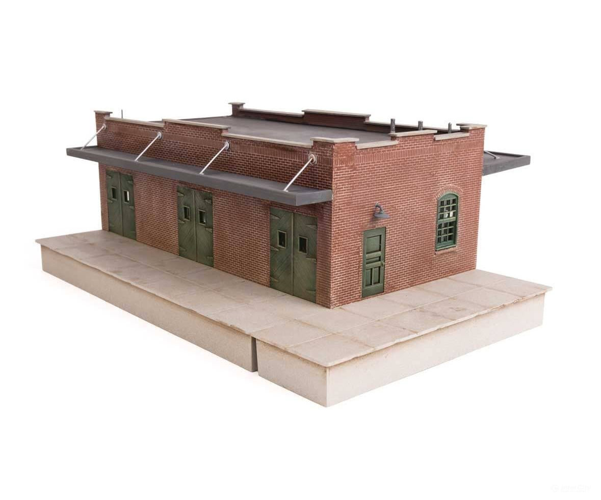 Walthers HO 4104 Vintage Brick Warehouse - Structures
