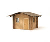 Walthers Ho 4113 Forest Cabin - Laser-Cut Wood Kit 2-1/2 X 2 1-1/2’’ 6.5 5.1 4Cm Structures