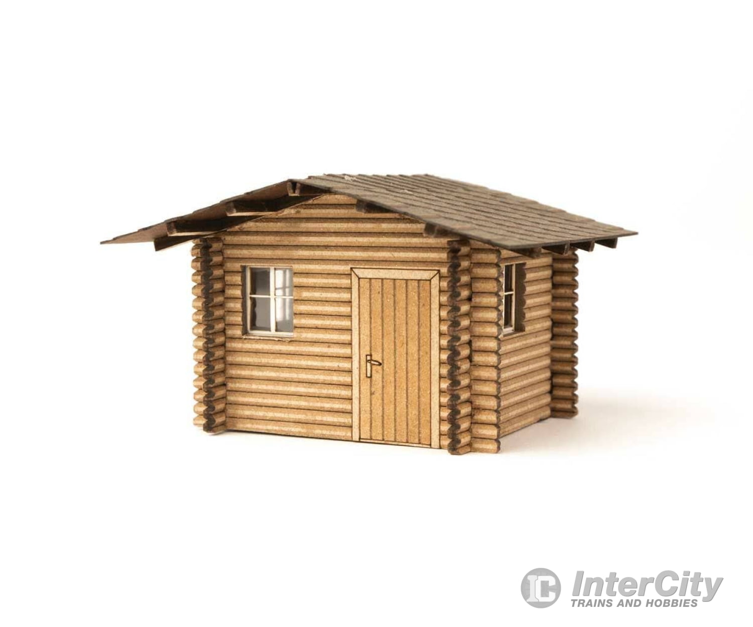 Walthers Ho 4113 Forest Cabin - Laser-Cut Wood Kit 2-1/2 X 2 1-1/2’’ 6.5 5.1 4Cm Structures