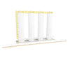 Walthers HO 4146 Plastic Pellet Plant Background Building - Kit Structures