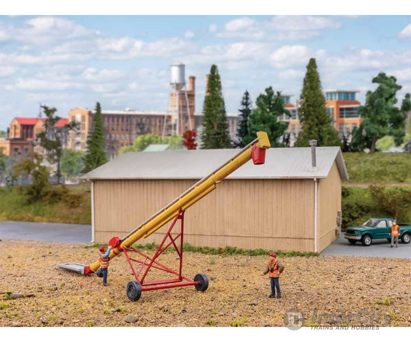 Walthers HO 4183 Utility Auger - Transload Facility - Kit Structures