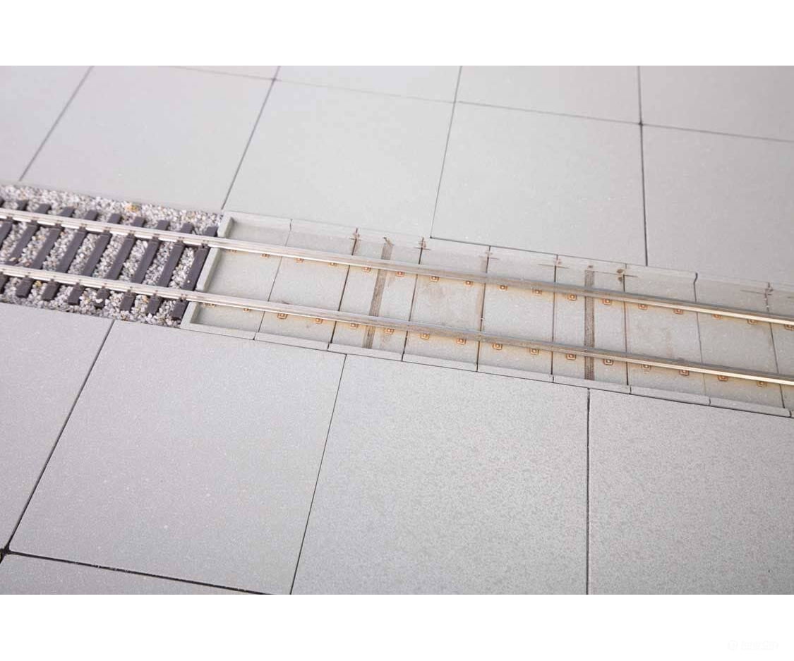 Walthers HO 4186 Transload Pavement - Transload Facility - Kit Structures