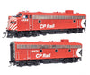 Walthers Ho 42550 Emd Fp7 & F7B - Loksound 5 Sound Dcc -- Canadian Pacific #4066 4474 (Red White