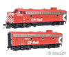 Walthers Ho 42551 Emd Fp7 & F7B - Loksound 5 Sound Dcc -- Canadian Pacific #4070 4477 (Red White