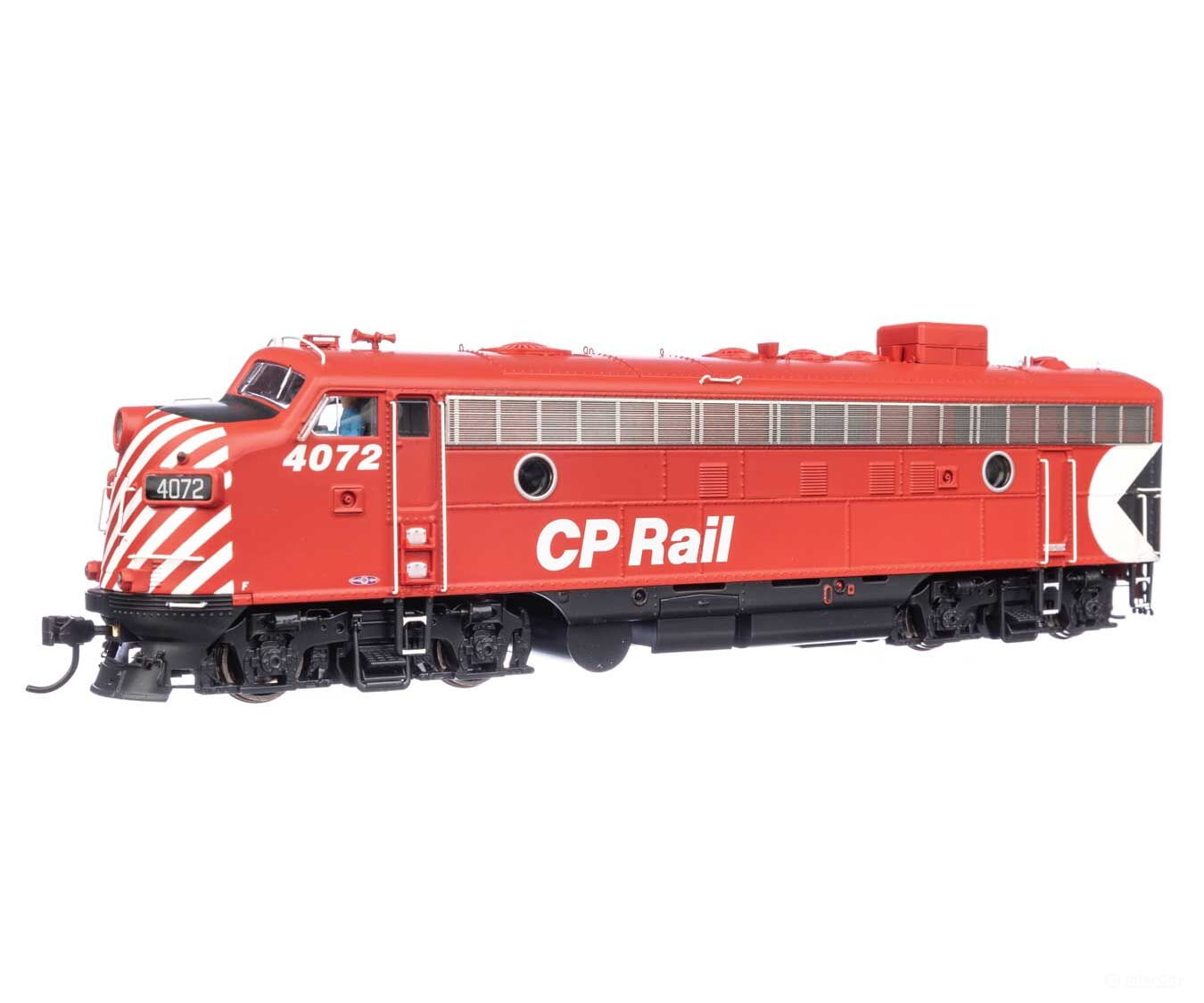 Walthers Ho 42553 Emd Fp7 Loksound 5 Sound & Dcc -- Canadian Pacific #4072 (Red White W/Multi-Mark)