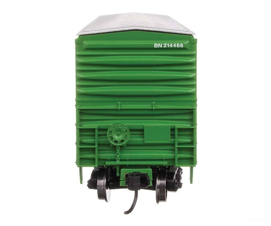 Walthers HO 46027 50’ ACF Exterior Post Dreadnaught End Plate B Boxcar - Burlington Northern #214266 - Freight Cars