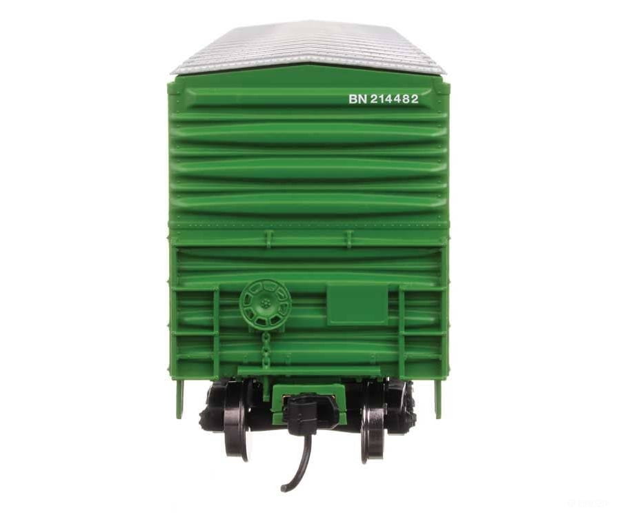 Walthers HO 46028 50’ ACF Exterior Post Dreadnaught End Plate B Boxcar - Burlington Northern #214482 - Freight Cars