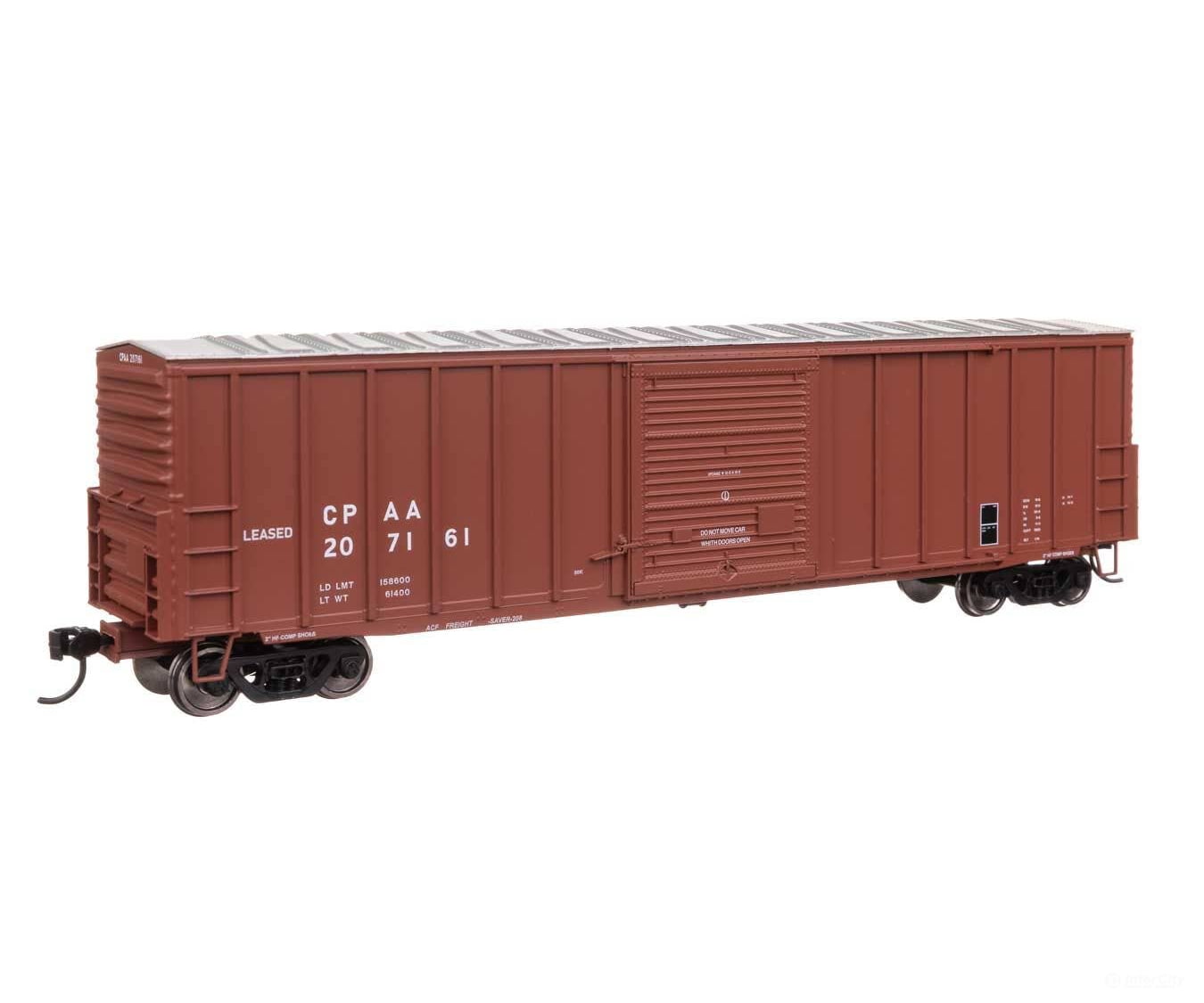 Walthers HO 46036 50’ ACF Exterior Post Dreadnaught End Plate B Boxcar - Canadian Pacific #207161 - Freight Cars