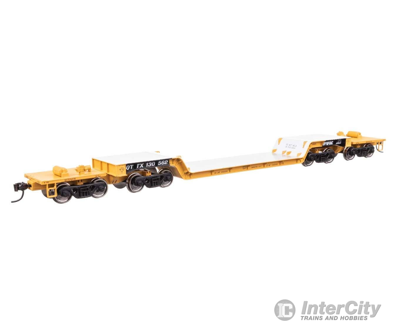 Walthers HO 50238 81’ 8-Axle Depressed Center Flatcar - TTX QTTX #130562 Freight Cars