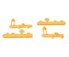 Walthers HO 50238 81’ 8-Axle Depressed Center Flatcar - TTX QTTX #130562 Freight Cars