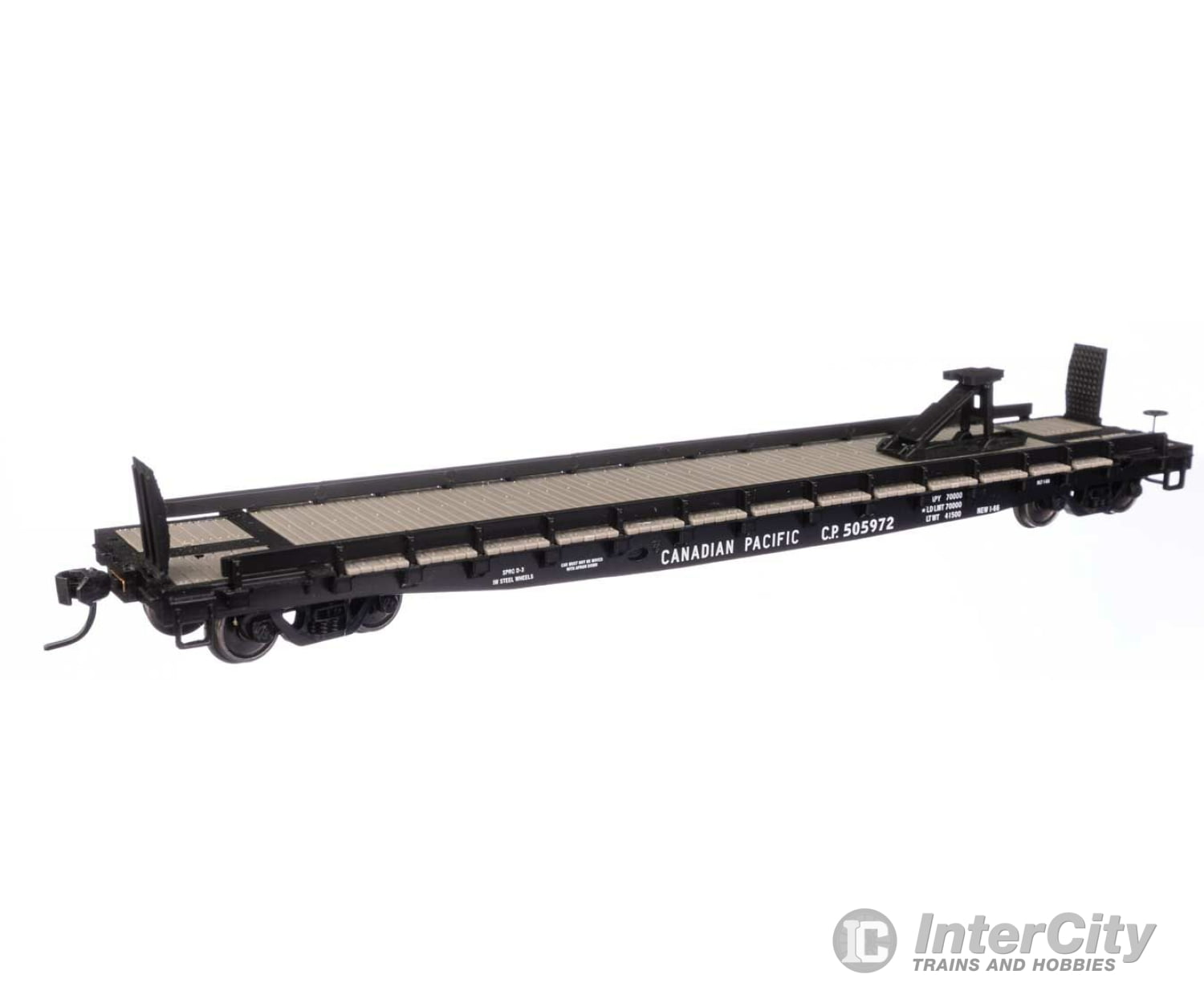 Walthers Ho 50501 53’ Gsc Piggyback Service Flatcar - Ready To Run -- Canadian Pacific #505972