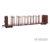 Walthers HO 50803 63’ Pulpwood Flatcar - Ready to Run - Canadian National #615242 Freight Cars