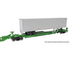 Walthers HO 5263 263’ Five-Unit All-Purpose 48’ Spine Car - Burlington Northern #637501 - Freight Cars
