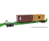 Walthers HO 5264 263’ Five-Unit All-Purpose 48’ Spine Car - Burlington Northern #637502 - Freight Cars