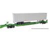 Walthers HO 5264 263’ Five-Unit All-Purpose 48’ Spine Car - Burlington Northern #637502 - Freight Cars