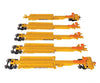 Walthers HO 5267 263’ Five-Unit All-Purpose 48’ Spine Car - TTX #79644 - Freight Cars