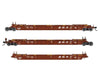 Walthers HO 55817 NSC Articulated 3-Unit 53’ Well Car - BNSF Railway #211509 Freight Cars