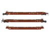 Walthers HO 55820 NSC Articulated 3-Unit 53’ Well Car - Canadian National GTW #676008 Freight Cars
