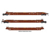 Walthers HO 55821 NSC Articulated 3-Unit 53’ Well Car - Canadian National GTW #676037 Freight Cars