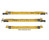 Walthers HO 55827 NSC Articulated 3-Unit 53’ Well Car - TTX #785786 Freight Cars