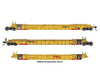 Walthers HO 55834 NSC Articulated 3-Unit 53’ Well Car - TTX #787332 Freight Cars