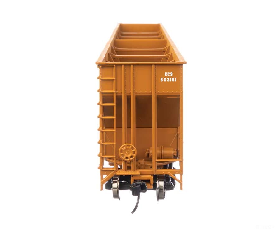Walthers HO 56346 73’ Greenville 7,000 Cubic Foot Wood Chip Hopper - Kansas City Southern #503151 - Freight Cars