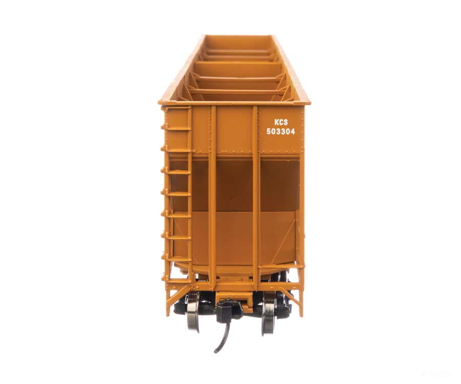 Walthers HO 56347 73’ Greenville 7,000 Cubic Foot Wood Chip Hopper - Kansas City Southern #503304 - Freight Cars